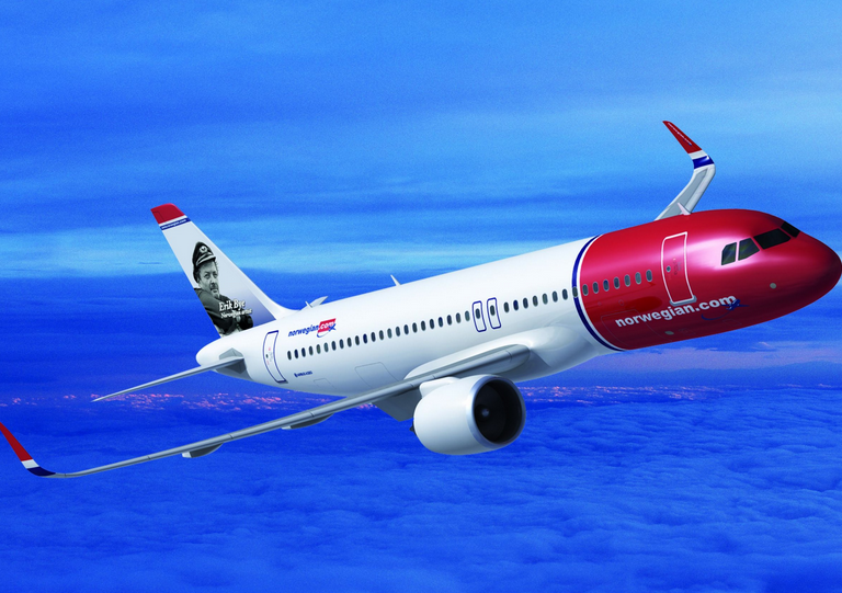 avion norwegian airlines