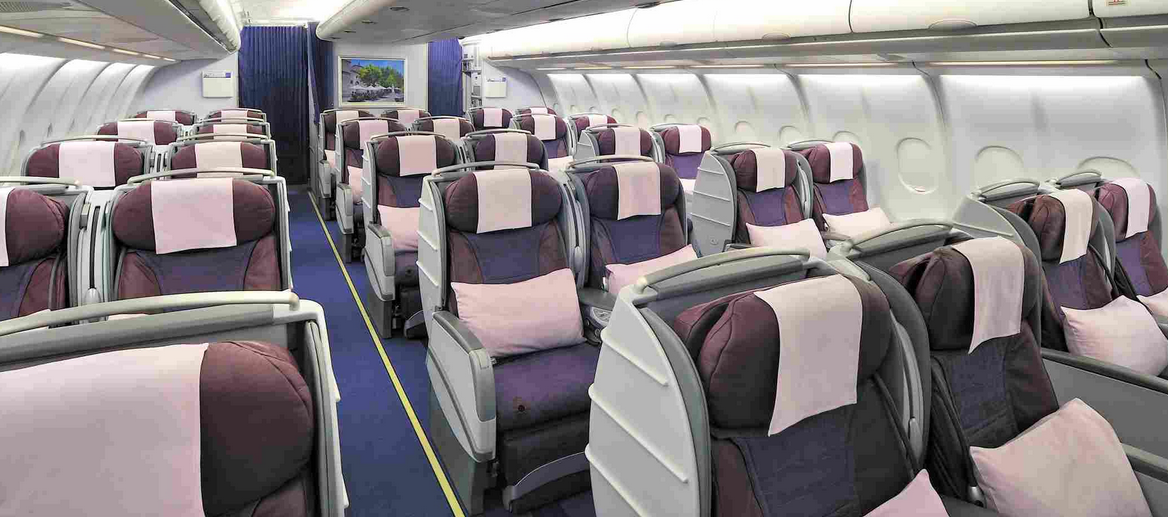 intérieur cabine china airlines