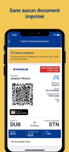 Application Ryanair