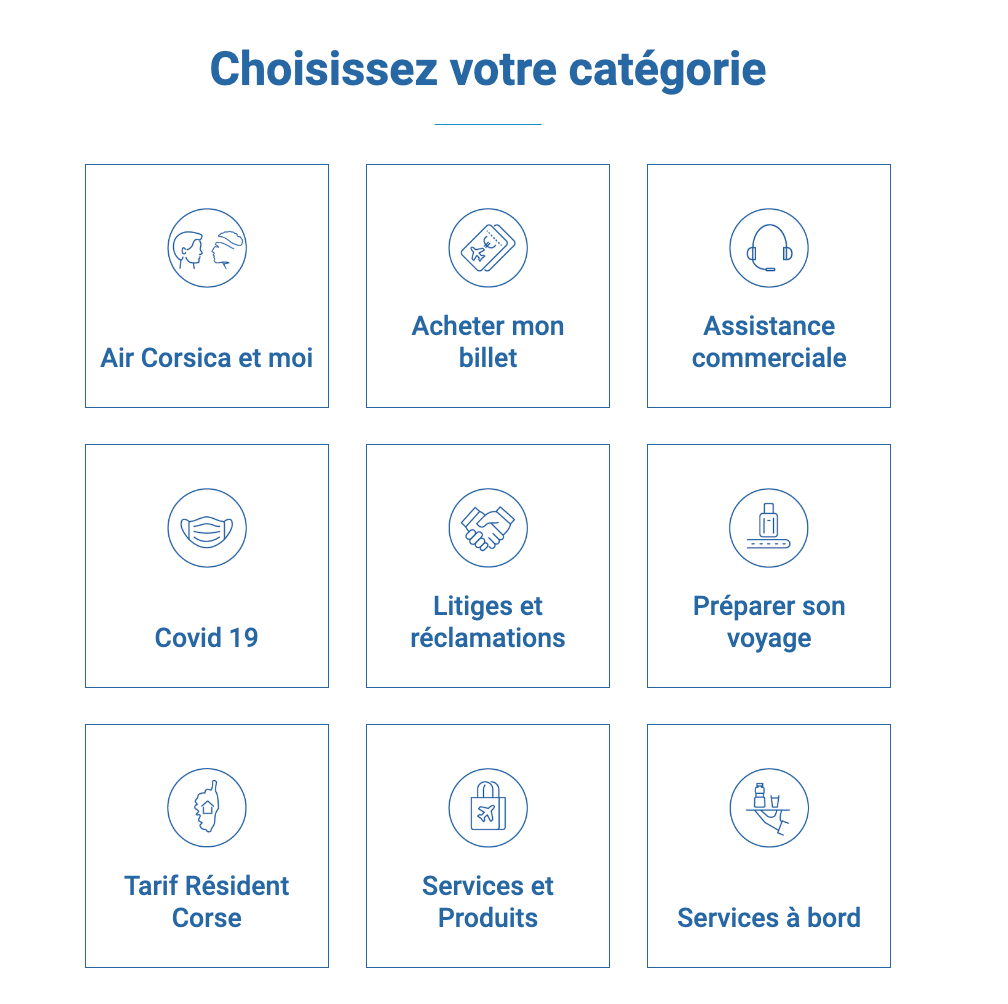 Air Corsica Comment Modifier Mon Billet R servation Assistance 